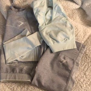 XS Gymshark Amplify Seamless Set